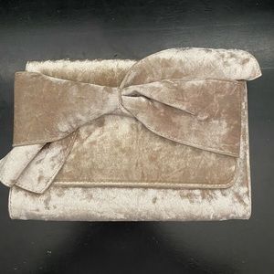 Anthropologie velvet bag- brand new without tags